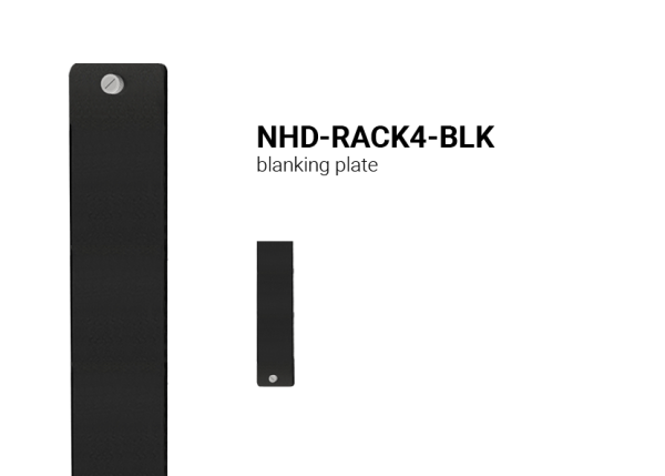 WyreStorm NHD-RACK4-BLK